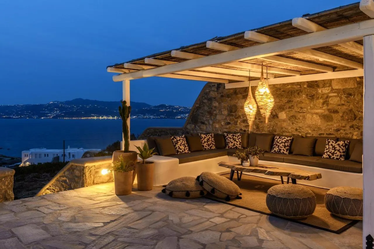 Cosset Villa Bohochic Sea&Harbourview And Sunset By One-Villas Ornos  Griechenland