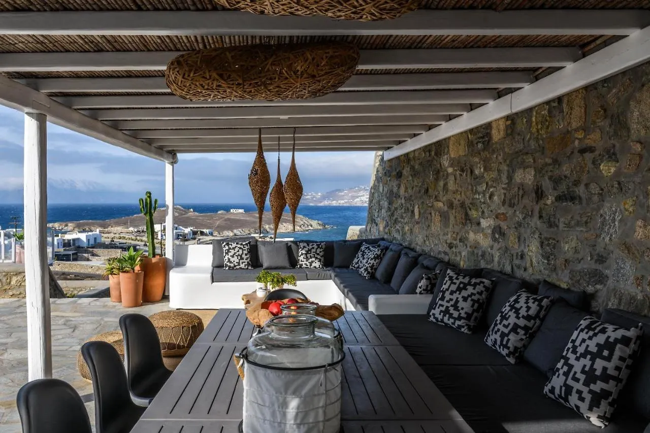 Cosset Villa Bohochic Sea&Harbourview And Sunset By One-Villas Ornos  0*, Ornos (Mykonos)