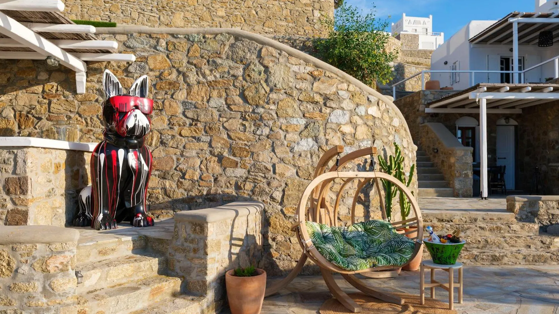 Cosset Villa Bohochic Sea&Harbourview And Sunset By One-Villas Ornos  0*, Ornos (Mykonos)