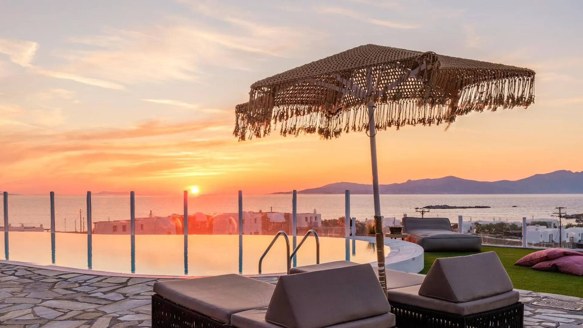 Cosset Villa Bohochic Sea&Harbourview And Sunset By One-Villas Ornos