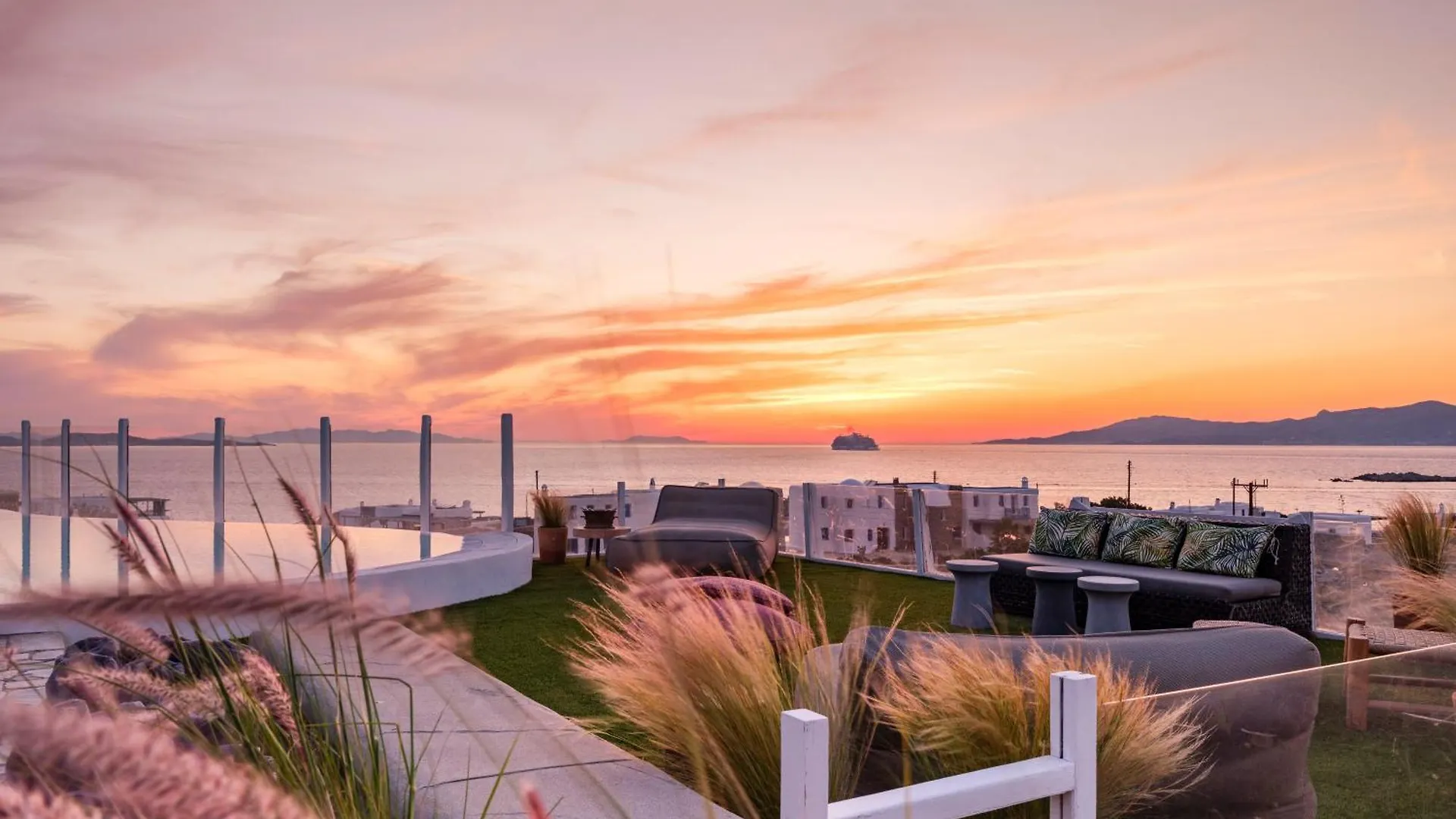 Cosset Villa Bohochic Sea&Harbourview And Sunset By One-Villas Ornos  0*, Ornos (Mykonos) Griechenland