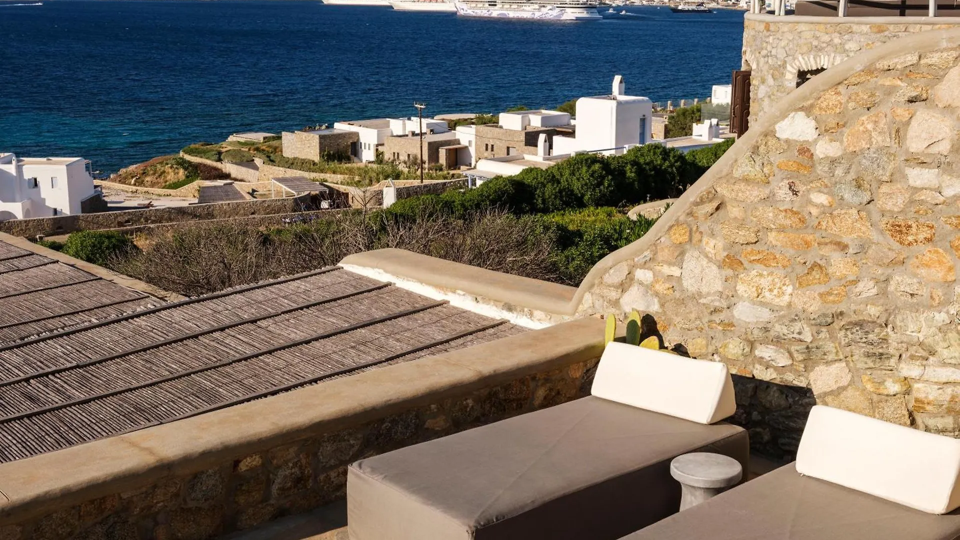 Cosset Villa Bohochic Sea&Harbourview And Sunset By One-Villas Ornos  Griechenland
