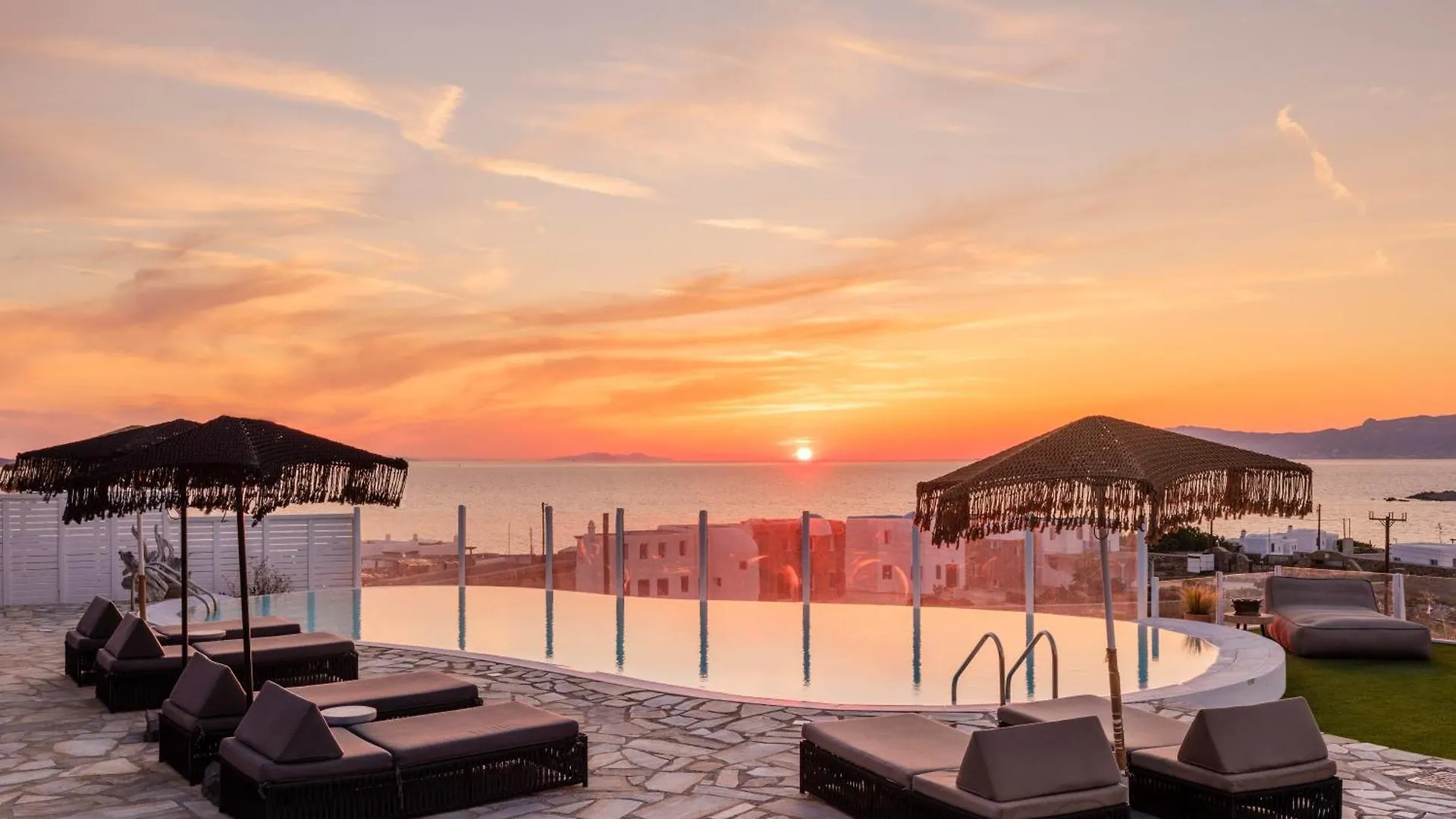 Cosset Villa Bohochic Sea&Harbourview And Sunset By One-Villas Ornos   Ornos (Mykonos)
