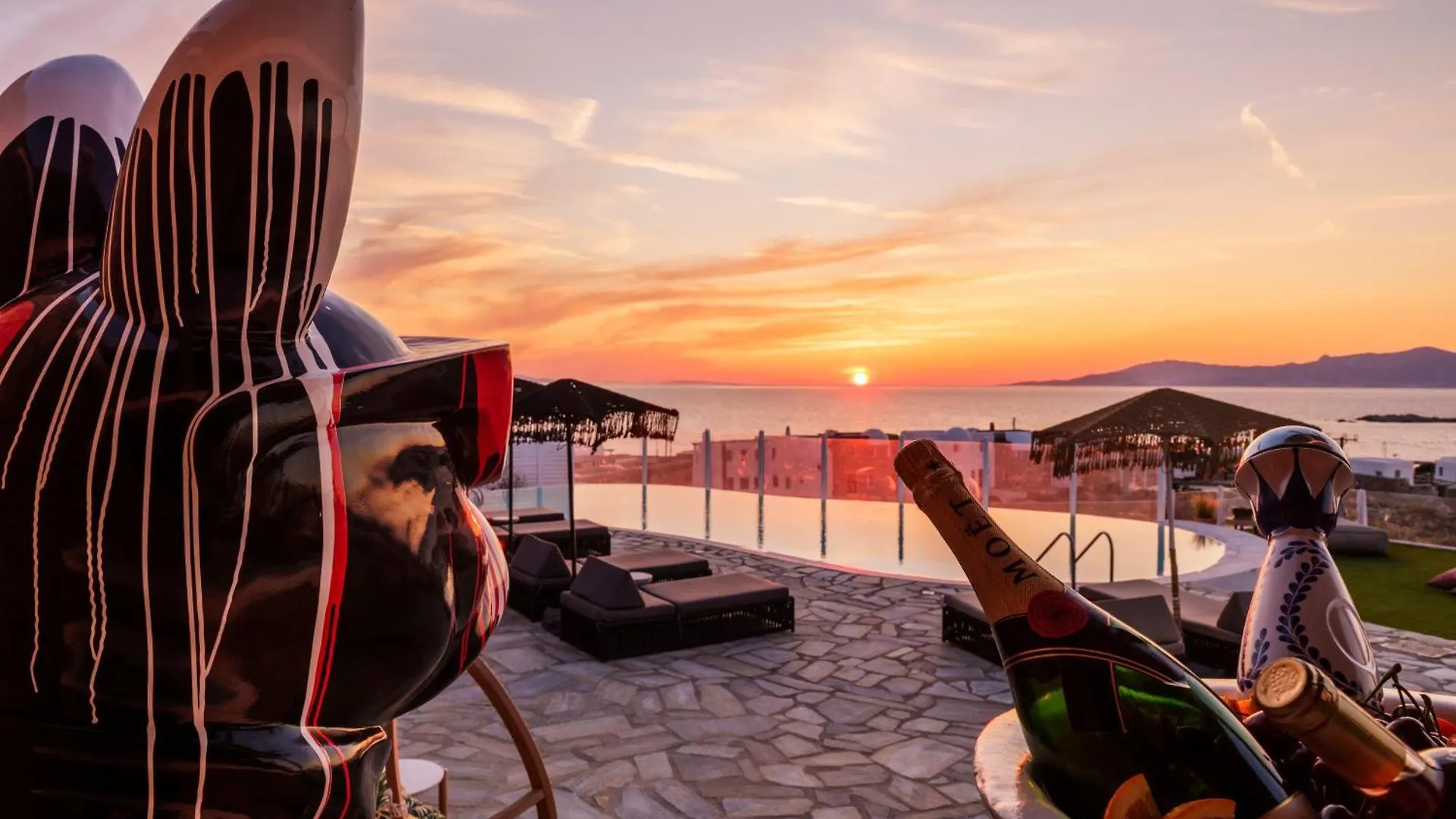Cosset Villa Bohochic Sea&Harbourview And Sunset By One-Villas Ornos